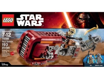 20% off LEGO Star Wars Rey's Speeder