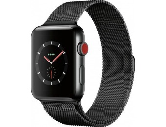 $250 off Apple Watch Series 3 (GPS + Cellular), 42mm Space Black