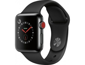 $150 off Apple Watch Series 3 (GPS + Cellular), 38mm Space Black