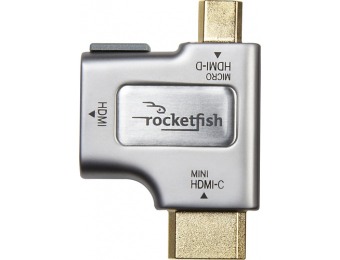 57% off Rocketfish HDMI-to-Micro-/Mini-HDMI Adapter