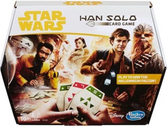 70% off Hasbro Star Wars Han Solo Card Game