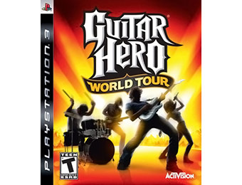 85% off Guitar Hero World Tour for PS3 ($9.98 with shipping)