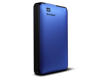 $50 off WD My Passport 1TB USB 3.0 Blue External Hard Drive