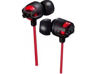 50% off JVC XX HA-FX103M HAFX103MR In-Ear Headphones - Red