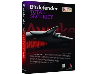 Free Bitdefender Total Security 2014 - Value Edition - 3 PCs / 2 Yrs