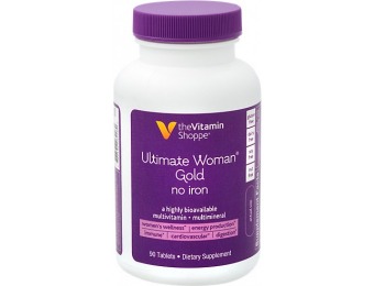 75% off Ultimate Woman Gold No Iron Multivitamin (90 Tablets)