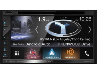 $350 off Kenwood 6.8" GPS Navigation Bluetooth CD/DVD Receiver