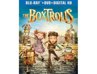 76% off The Boxtrolls (Blu-ray/DVD)