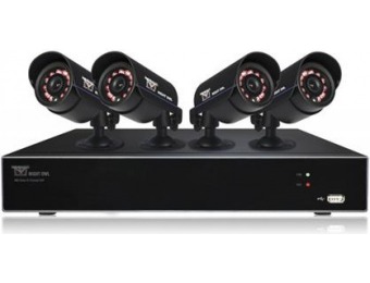 $400 off Night Owl 8-Ch HDDVR Security System w/ 4 Cameras