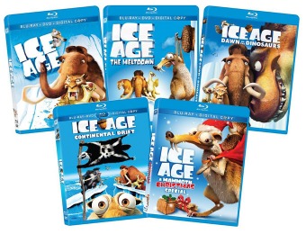 $91 off Ice Age 1-4 Collection + Ice Age Christmas (Blu-ray)