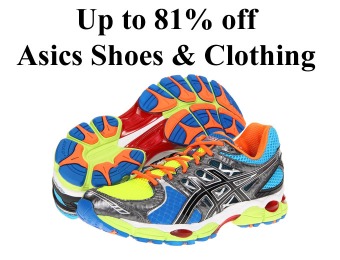 Up to 81% off Asics Shoes & Clothing for the Entire Family