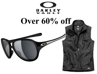 Save 60% or More off Oakley Sunglasses, Clothing & Accessories