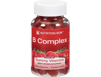 50% off Nutrition Now B Complex Gummy Vitamins
