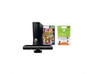 $35 off Xbox 360 Console w/ Kinect Sensor + 1-Yr Xbox Live