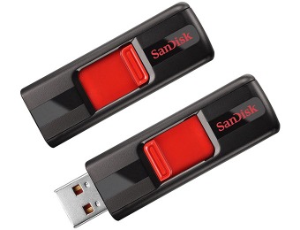 67% off SanDisk Cruzer 8 GB USB 2.0 Flash Drive - 2 Pack