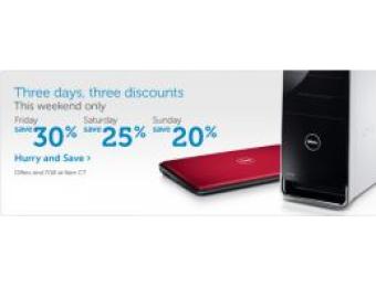 30 Percent Off Laptops, $533 Off XPS 17, Huge Weekend Sale