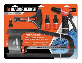 $13 off Black and Decker 8 pc. Watering Combo Pack