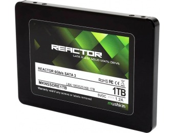 $161 off Mushkin Enhanced Reactor 2.5" 1TB SSD (Open Box)