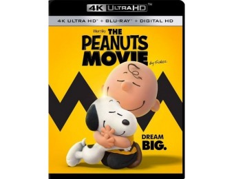 67% off The Peanuts Movie (Ultra HD Blu-ray)