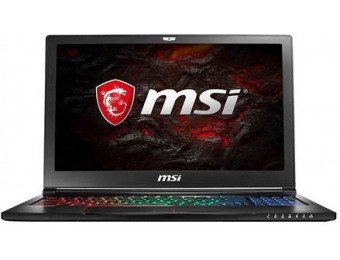 $250 off MSI GS STEALTH PRO 15.6" Laptop - Core i7, 32GB, SSD, GeForce