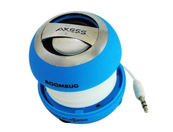 $20 off Axess Boombug SPLW11-7 Wired Mini Speaker