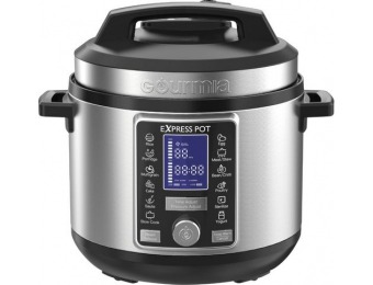 $150 off Gourmia 6-Quart Pressure Cooker - Stainless Steel