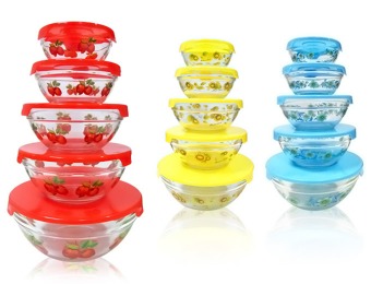 63% to Imperial Home 20-Piece Glass Bowl Set (6 color choices)