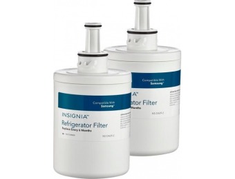 50% off Insignia Water Filters for Samsung Refrigerators (2-Pack)