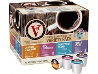 40% off Victor Allen's - Variety Pack Coffee Pods (60-Pack)