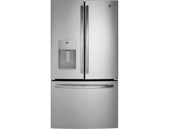 $660 off GE 25.5 Cu. Ft. French Door Refrigerator - Stainless steel