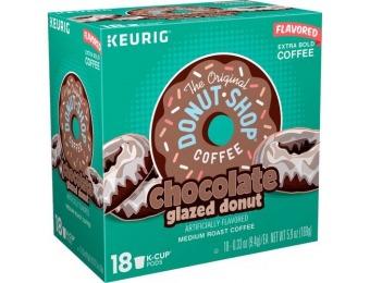 25% off Original Donut Shop Chocolate Glazed Donut K-Cups (18-Pk)