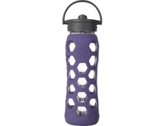 80% off Lifefactory 22-Oz. Water Bottle - Royal Purple/Black