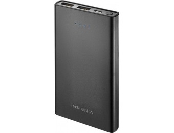 48% off Insignia 8,000 mAh Portable USB Charger