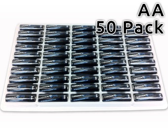 30% off Chrome Pro Series (50) AA Alkaline Batteries Pack