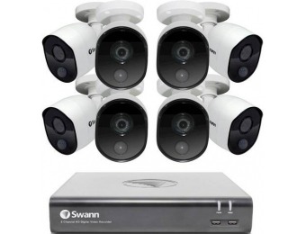 $120 off Swann 4580 8-Ch 1080p 1TB DVR Surveillance System