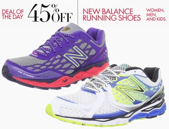 45% off New Balance Running Shoes for Women, Men, and Kids