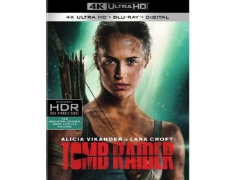 50% off Tomb Raider (4K Ultra HD Blu-ray/Blu-ray)