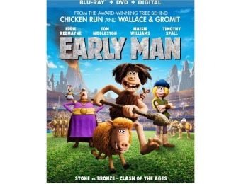 70% off Early Man (Blu-Ray + DVD + Digital)