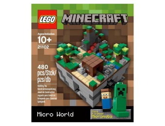 $21 off LEGO Minecraft Micro World 21102
