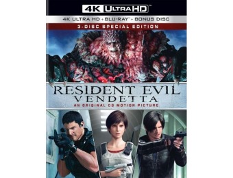 60% off Resident Evil: Vendetta (4K Ultra HD Blu-ray)