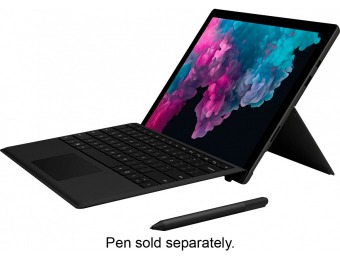 $330 off Microsoft Surface Pro 6 12.3" Touch Screen - 256GB SSD