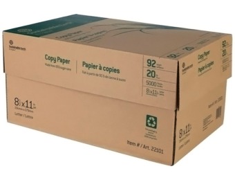 64% off Sustainable Earth by Staples 20lb Copy Paper, Case