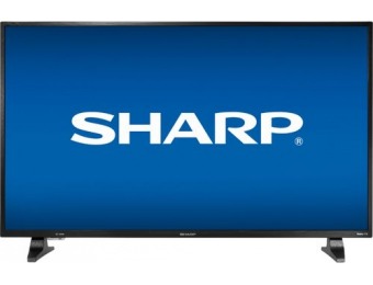 $100 off Sharp 43" LED 1080p Smart HDTV Roku TV