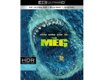 33% off The Meg (4K Ultra HD Blu-ray/Blu-ray)