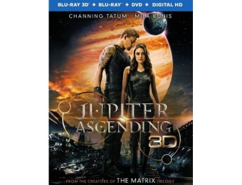 81% off Jupiter Ascending (3D Blu-ray/Blu-ray/DVD)