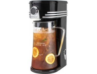 50% off Nostalgia Café Ice 3-Quart Iced Coffee & Tea Brewing System