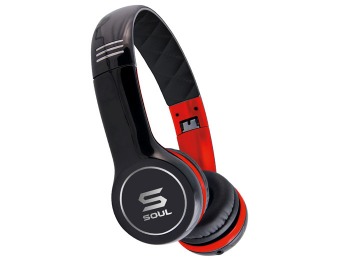 $110 off Soul by Ludacris SL100RB Ultra Dynamic On-Ear Headphones