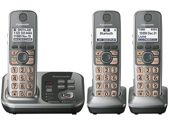$25 off Panasonic Link-to-Cell DECT 6.0 Cordless Phone System