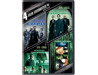 $9 off 4 Film Favorites: Matrix Collection DVD