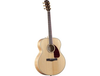 $350 off Fender CJ290S Flame Maple Jumbo Acoustic Guitar
